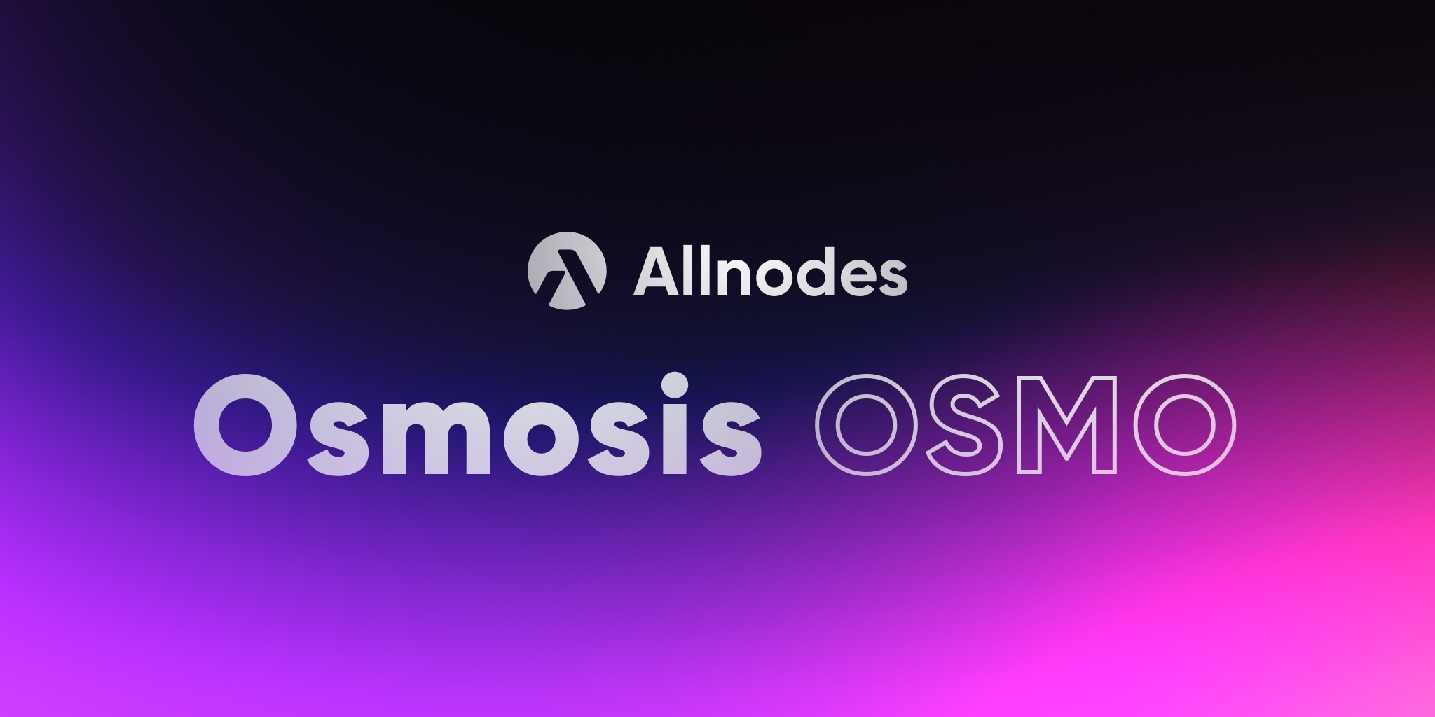Osmosis (OSMO) Nodes & Staking on Allnodes